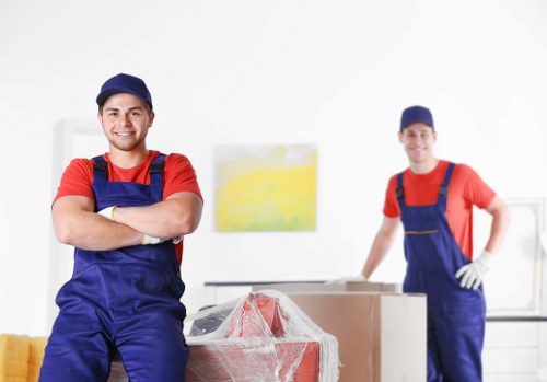 Office relocation team planning a Soho business move