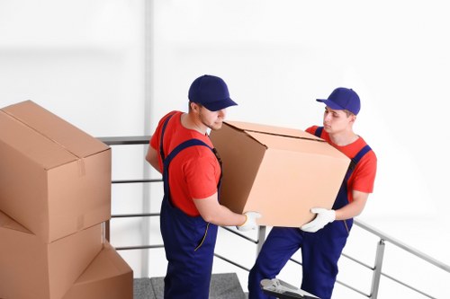 Commercial furniture removals in Soho for an office or retail space