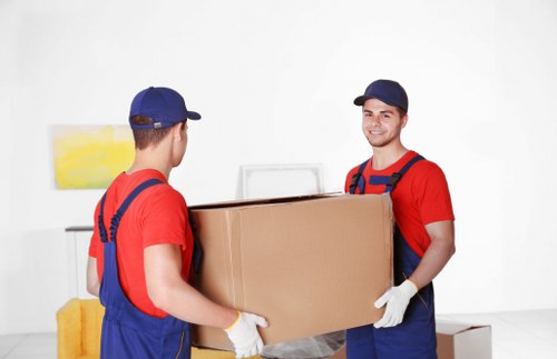 Office removals planning in Soho with busy central London street access
