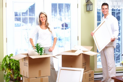 Careful furniture handling during a local Soho relocation