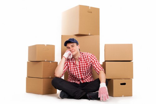 Secure storage and moving support for Soho home removals