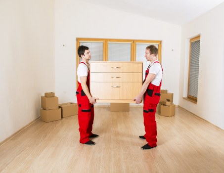Same day removals service moving office items in Soho